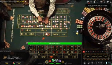 Roulettes Evolution Gaming en direct live de vrais casinos