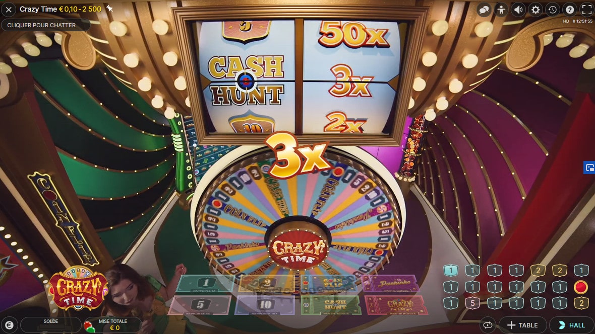 Cash Hunt, un Bonus Sur Le Jeu Live Crazy Time