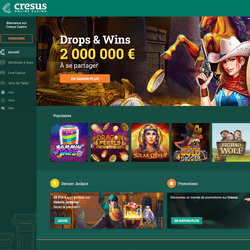 Les 5 raisons de jouer sur Cresus Casino