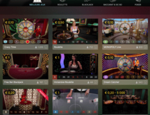 Zoom sur les jeux avec croupiers en direct de Cresus Casino