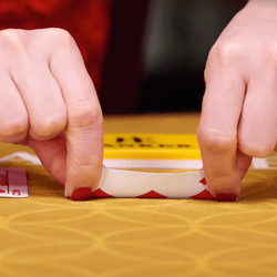 Jeu de Baccarat Squeeze sur Cresus Casino