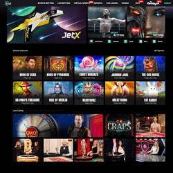 jeux de casino disponibles sur Cbet