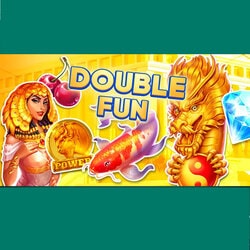 Crésus Casino organise Double Fun qui est un tournoi de machines a sous